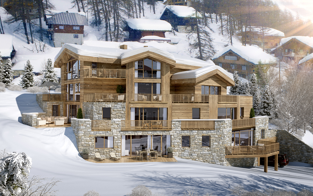 Image showcasing Alaska Lodge, Val d'Isere - One Penthouse Remains | Alpine Collection